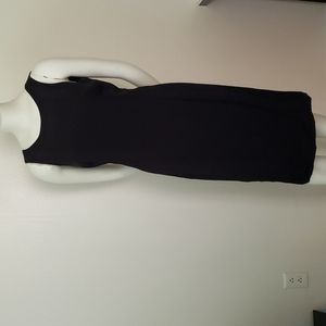 Backless Little Black Dress S.G. Gilberts black crepe   Vintage 1990s sz 12